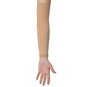 Manchon de protection solaire UPF50+ en polyester à manches longues pour homme, personnalisé OEM/ODM, imprimé sérigraphié, couleur unie, idéal pour le pickleball en été - Product Image 1