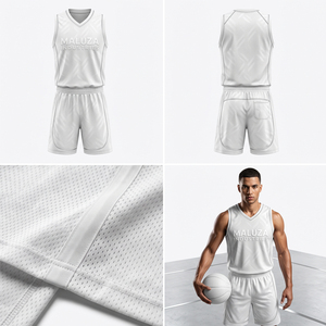 Maillot de basketball unisexe sublimé en gros, respirant, anti-humidité, séchage rapide, en maille, uniforme d'équipe, maillot de sport personnalisé - Product Image 4