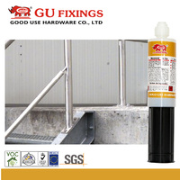 Résine chimique époxy-vinylester bicomposante GOOD USE Mixcure, forte adhérence, adhésifs et scellants pour l'ancrage en construction intérieure