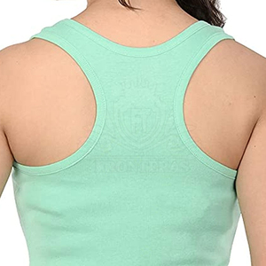 <b>High</b> Quality Women's Solid Color Muscle Fitness Tank <b>Tops</b> Custom Printed Oversized Knitted Breathable Quick Dry Custom Brand - Product Image 6