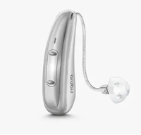 Aides auditives de haute qualité Signia Pure 312 3AX non rechargeables, numériques, intra-auriculaires, avec connexion Bluetooth