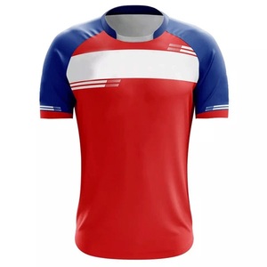 Wholesale Comfortable Polyester Football Jerseys Hurling Shorts for Adults Good Quality Sportswear Printed Jersey - Product Image 3