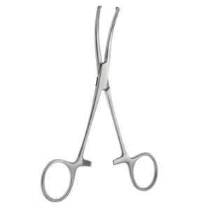 Pinzas Rochester Ochsner Kocher de 5 1/2″ Curvas con 1x2 Dientes, Instrumento Quirúrgico Hemostático de Acero Inoxidable - Product Image 2