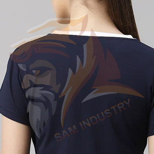 Servicio OEM, Camisetas Personalizadas para Mujer, Camisetas de Alta Calidad para Mujer al por Mayor, Camisetas con Estampado Personalizado para Mujer - Product Image 4