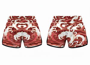 Shorts de Muay Thai personnalisés Pro Felt pour hommes, en polyester satiné, pour arts martiaux, entraînement de kickboxing, vêtements de sport - Product Image 6