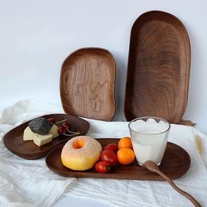Service de vaisselle en bois luxueux pour dîner gastronomique, assiettes en bois pour buffet. - Product Image 6