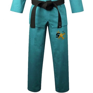 Uniformes de Taekwondo Blancos Personalizados de Fábrica WTF Karate Judo Dobok Poliéster/Algodón Ligeros y Transpirables Unisex Manga Larga - Product Image 3