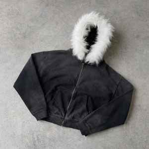 Sweat à capuche zippé en molleton 100% coton 360 g/m², écologique, unisexe, broderie personnalisée, vente en gros premium, faible quantité minimale de commande - Product Image 1