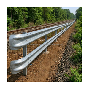 Barrera de Seguridad Anticollisiones para Carreteras, Amortiguador de Impactos de Acero para Protección de Tráfico en Carreteras - Product Image 1