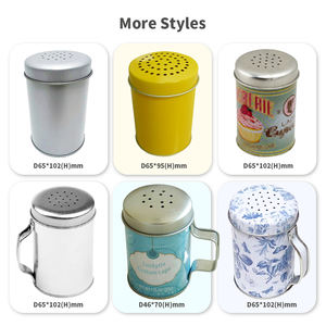 Контейнер для хранения из оловянной жести, изготовленный на заказ, цилиндрическая маленькая упаковочная металлическая коробка, герметичная банка, индийская жестяная банка для специй - Product Image 6