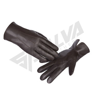 Guantes de Cuero para Mujer Hechos a Medida para Vestir con Estilo |   Guantes de vestir de cuero para hombre, guantes de moda para mujer - Product Image 4