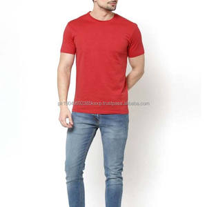 Camisetas de Diseño de Lujo, Nuevo Estilo Casual, OEM Personalizado, Ropa para Hombre, Manga Corta, Color Rojo - Product Image 4