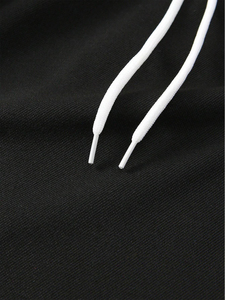 Pantalon de survêtement cargo Y2K pour femme, décontracté, ample, en molleton épais, taille élastique, jambe large, chaud, avec poches plates - Product Image 6