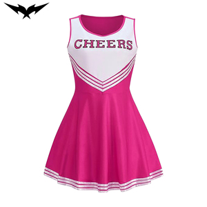 Uniforme de Porristas Premium para Niñas con Logotipo Personalizado, Trajes sin Mangas 100% Poliéster para Prácticas - Product Image 1