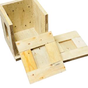 Cajas de Madera Sólida Personalizadas, Cajas de Madera Hung Yen |   Plegable, Duradero, Reciclable |   Estructura Apilable |   Superficie Pintada | - Product Image 5