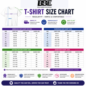 เสื้อยืดคอกลมแขนสั้นทรงปกติสำหรับผู้ชาย ยี่ห้อ Bashir Exporters ผ้าถักสีพื้น 100% ผ้าฝ้าย สวมใส่สบาย มีโลโก้ด้านหน้า ไม่หดตัว - Product Image 3