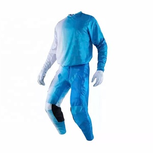 Combinaison de motocross personnalisée par sublimation BMX, dernière collection, % polyester, anti-UV, séchage rapide, respirante, manches longues, pour hommes et femmes - Product Image 1