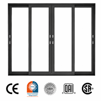 Decoración del Hogar: Puerta Corredera de 2 y 3 Rieles, Puerta Corredera de Aluminio, Moderna y Duradera, Otras Puertas