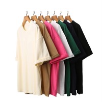 T-shirt élégant pour homme avec logo personnalisé, coupe ample et manches courtes, idéal pour l'été, prix abordable.