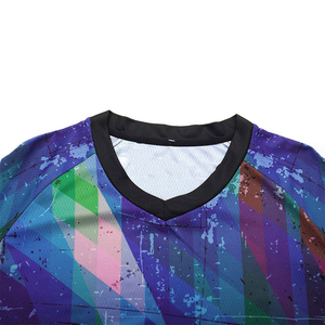 Men's Geometric Print Short Sleeve T-<b>Shirt</b> <b>100</b>% <b>Polyester</b> Breathable Casual Crew Neck Workout Top - Product Image 4
