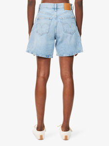 Shorts en jean décontractés et habillés pour femme, taille mi-haute, style boyfriend, design premium, style remarquable, confort exceptionnel - Product Image 4