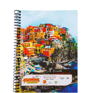 Cahier spirale Hawamahal 140 pages, couverture imprimée numériquement, reliure en papier, pour l'école et l'université - Product Image 1