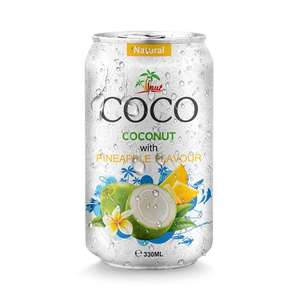 330ml Zumo de Piña y Coco con Pulpa - Product Image 1