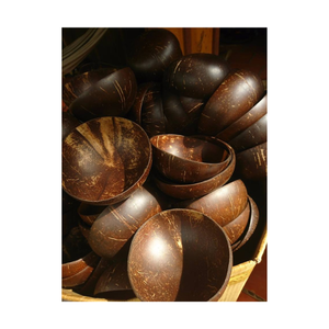 Bol en Coque de Noix de Coco Premium Écologique Léger et Durable, Tendance et de Haute Qualité, Vente Chaude en Gros pour la Cuisine - Product Image 1