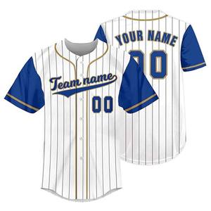 Camisetas de Béisbol para Hombre al por Mayor, 100% Poliéster, Camisa de Árbitro, Uniformes de Softbol, Cosidos, Transpirables y Ligeros - Product Image 5