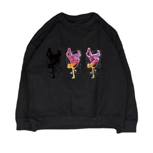 เสื้อสเวตเชิ้ตผู้ชายผ้าฝ้ายหนานุ่มสำหรับฤดูหนาว คอเสื้อขนาดใหญ่ สไตล์ลำลอง สตรีทแวร์ ปักลาย ปักโลโก้ พิมพ์ลายดิจิตอลตามสั่ง ขายส่ง - Product Image 3