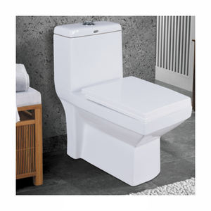 Inodoros Modernos de Cerámica de Una Pieza con Doble Descarga para Hoteles, Montaje en Pared, Sifón en P, Drenaje, Desodorización Automática, Control Remoto - Product Image 1