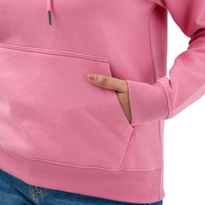 Modern Street Fashion Trendy Pink Fleece Hoodie Customizable Front Premium Quality Unisex Pullover Sweatshirt Comfortable Lined - Product Image 6