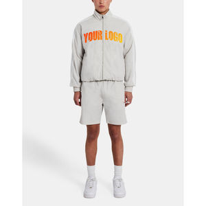 Ensemble chemise et short d'hiver pour homme imprimé sur mesure, ensemble 2 pièces, 100% coton, respirant et écologique - Product Image 4