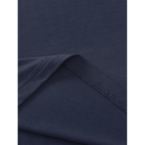 เสื้อยืดผู้ชายคุณภาพสูง ขายส่ง ผ้าฝ้าย 100% ถักทอ ระบายอากาศได้ดี ออกแบบได้ตามต้องการ ไซส์ใหญ่ - Product Image 3