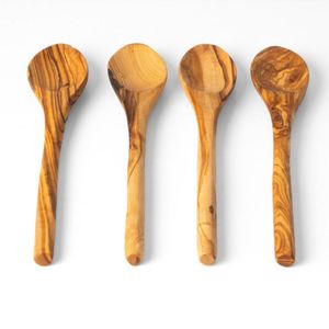 Cuillères et spatules en bois artisanal pour la cuisine et le service de salades, écologiques et compatibles lave-vaisselle - Product Image 4