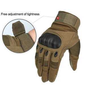 Wholesale Genuine Leather Winter Motorcycle Racing Sports <b>Gloves</b> <b>with</b> Hand <b>Grips</b> and Adjustable Strap - Product Image 6