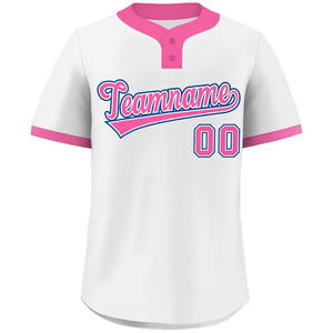 Camisetas de Béisbol con Rayas Bordadas Profesionales, Transpirables y en Tallas Grandes, Suministro al por Mayor de Fábrica, Técnicas de Impresión - Product Image 1