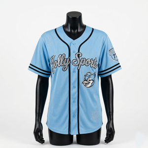 Camiseta de Béisbol para Mujer, Poliéster Interlock 200GSM, Rojo, Negro, Blanco, Sublimación, Bordado, Logotipo Personalizado, Camiseta de Béisbol de Algodón para Mujer - Product Image 2