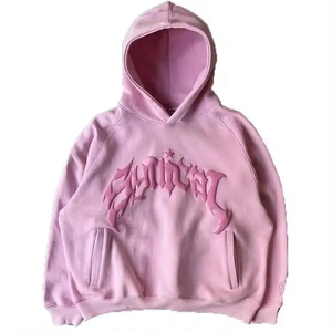 Hoodies personnalisés avec impression en relief, design haut de gamme, grandes tailles, best-sellers - Product Image 3