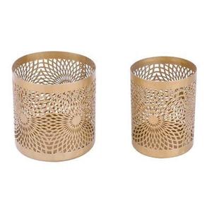 ที่วางเทียนหอมเหล็กทำมือคุณภาพสูง ดีไซน์สวยงาม หรูหรา เป็นมิตรกับสิ่งแวดล้อม เหมาะสำหรับตกแต่งบ้าน งานแต่งงาน และงานเฉลิมฉลอง - Product Image 6