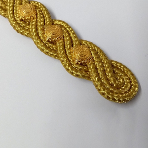 Épaulettes de grade brodées à la main en bullion pour homme, épaulettes tactiques personnalisées, écussons d'épaule pour uniforme - Product Image 2