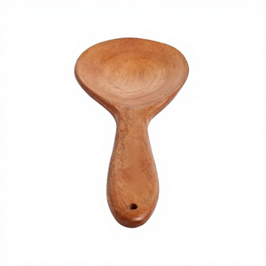 Ensemble de 5 cuillères de cuisine en bois, ustensiles de cuisine faits à la main, outils de cuisine en bois pour la maison et la restauration - Product Image 5