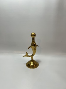 Figurine de chien bouledogue en métal argenté, statue d'animal moderne, ornement décoratif de table, décoration de bureau, Nouvel An, Noël - Product Image 6