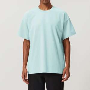 Camiseta de Hombre Personalizada con Logotipo, de Alta Calidad, 100% Algodón Tejido, Talla Grande, Manga Corta, Estilo Casual Elegante, Ropa Urbana - Product Image 4