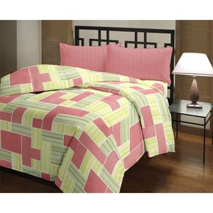 Nature Bliss 20s Cotton Dohar Queen 108x108 Inch Soft Lightweight Quilted Coverlet Kantha Technique <b>Bedspread</b> for Hotel Home Use - Product Image 1