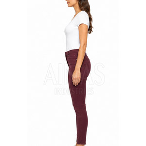 Regular Fit Winter <b>Jeans</b> Pant <b>Women</b> Comfortable High Waist Cotton Blend <b>Stretch</b> Fabric Breathable Casual Wear Stylish Fashion - Product Image 5