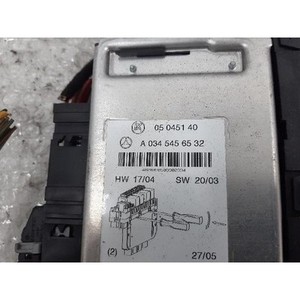 โมดูลรับสัญญาณและควบคุมสัญญาณด้านหน้าของรถยนต์ S-class รุ่น A0345456532 - Product Image 5
