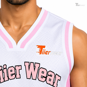 Maillot de basket-ball personnalisé, uniforme d'équipe de qualité supérieure, respirant, à séchage rapide, chemise de sport athlétique, nom et numéro personnalisés pour hommes - Product Image 5