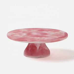 Artizon Studio Handmade Eco-Friendly Multi-Color Resin Cake Stand New Design Epoxy Decorative India for <b>Sweet</b> Display Hand Wash - Product Image 1