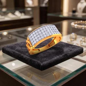Bague de fiançailles et de mariage pour femme en or massif 14 carats avec diamant de laboratoire certifié IGI - Product Image 6
